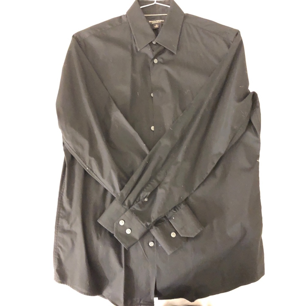 Banana Republic - Black Button-up